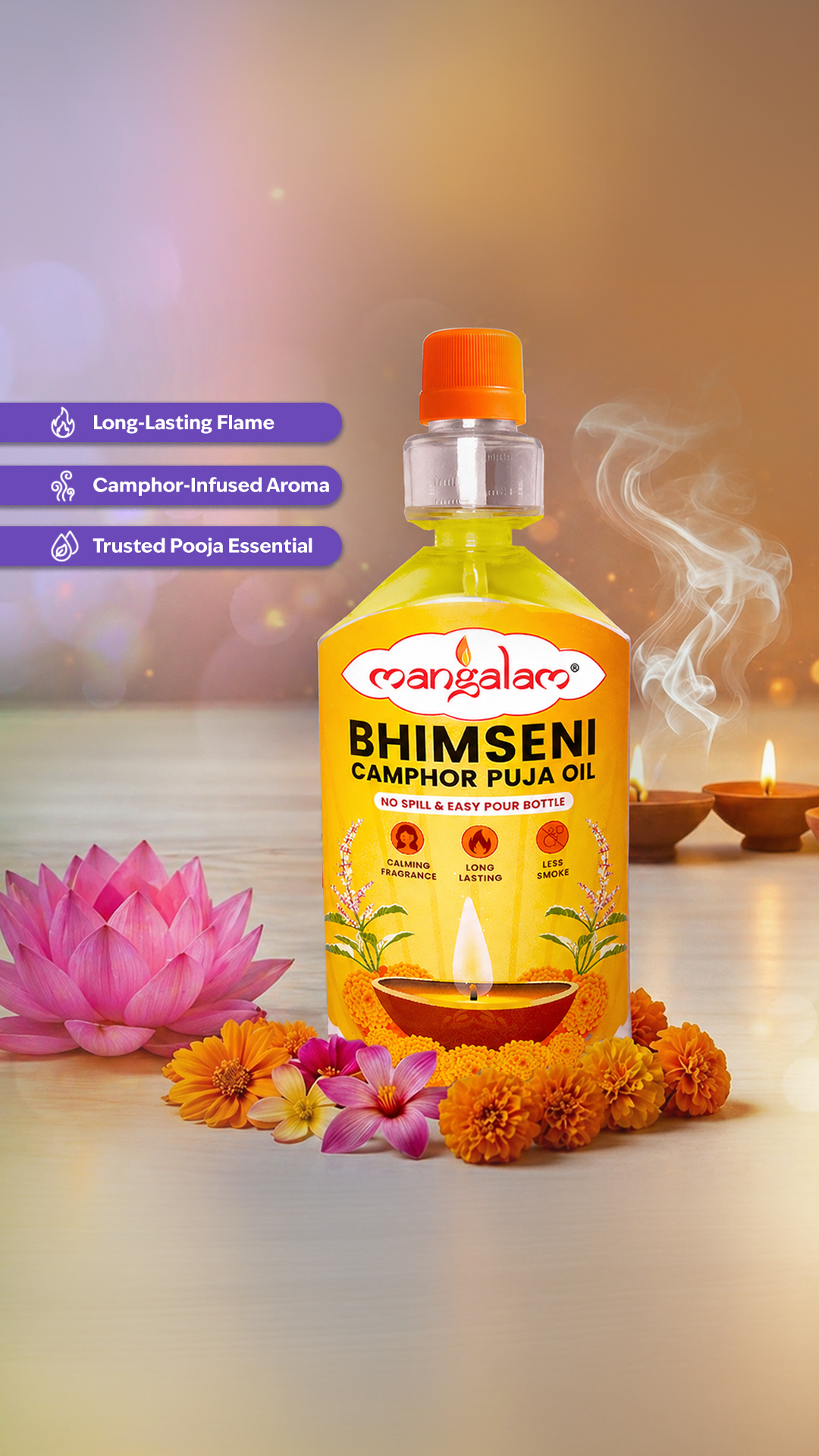 Mangalam Camphor Facebook ad
