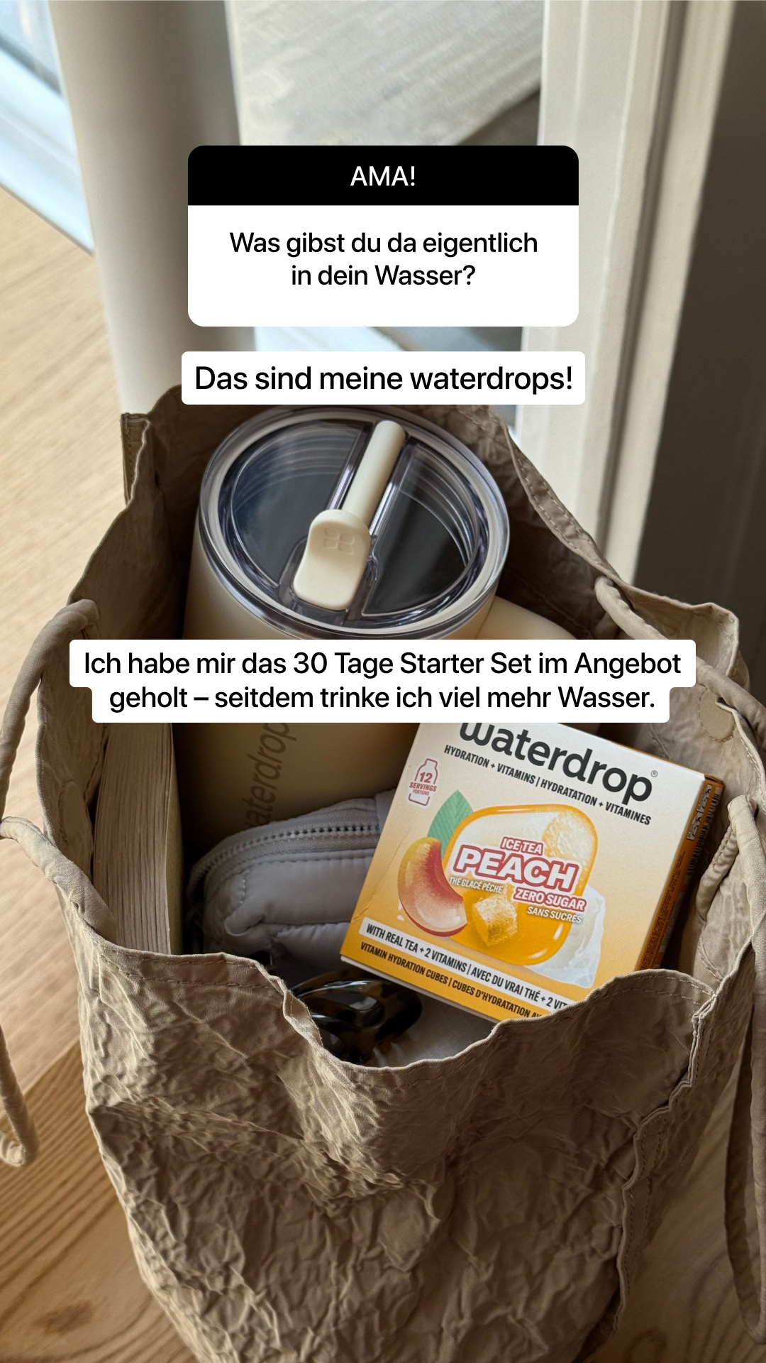 waterdrop Facebook ad