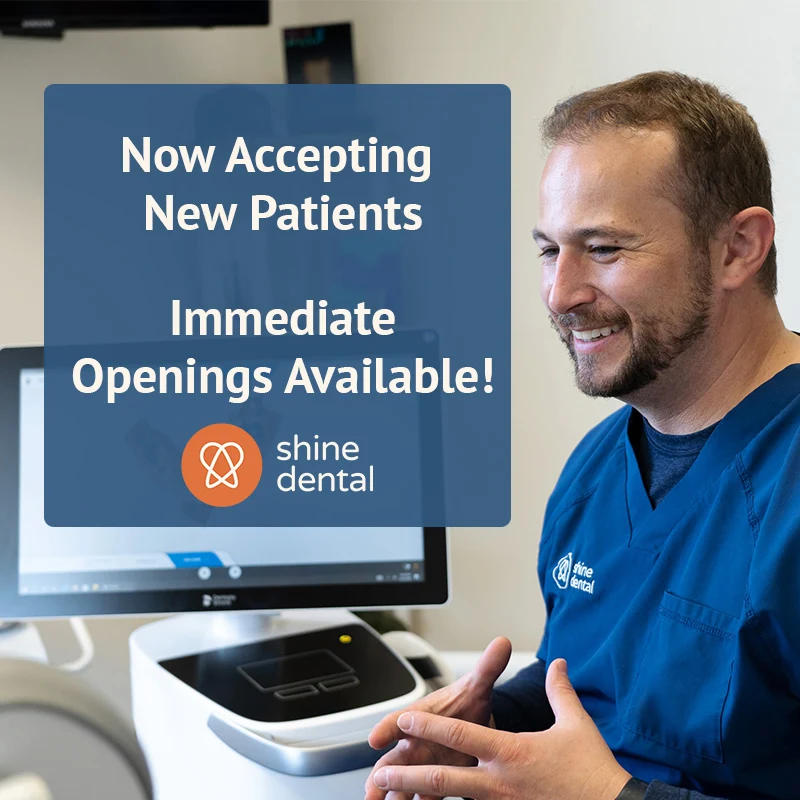Shine Dental MT Facebook ad: We're accepting New Patients!