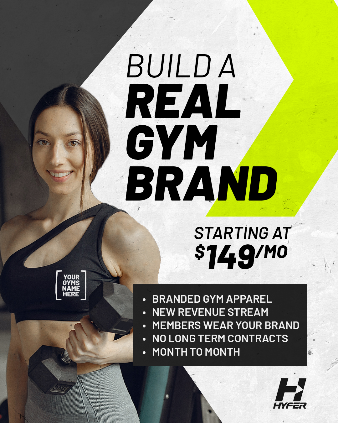 Hyper Fitness Apparel Marketing Facebook ad