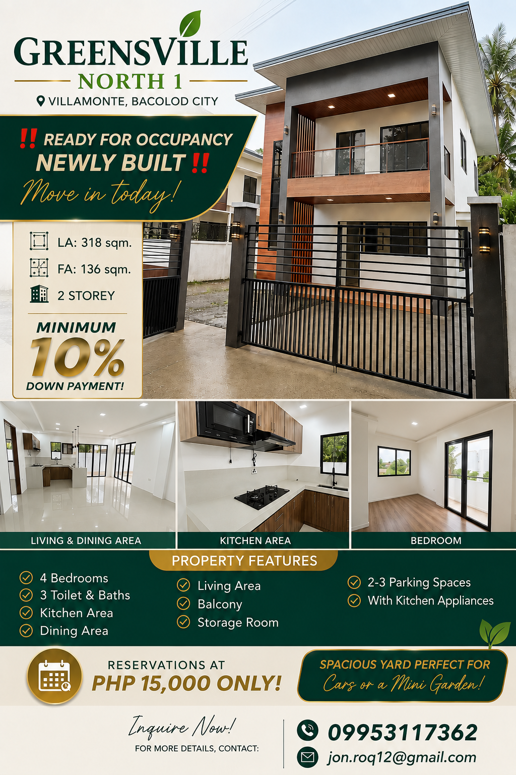 Negros Best Properties Facebook ad: Still renting and paying someone else's mortgage?