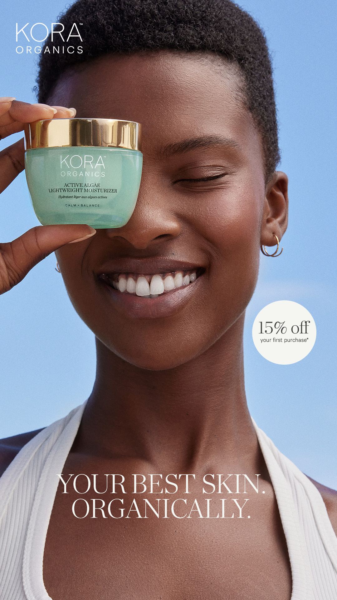 KORA Organics Facebook ad