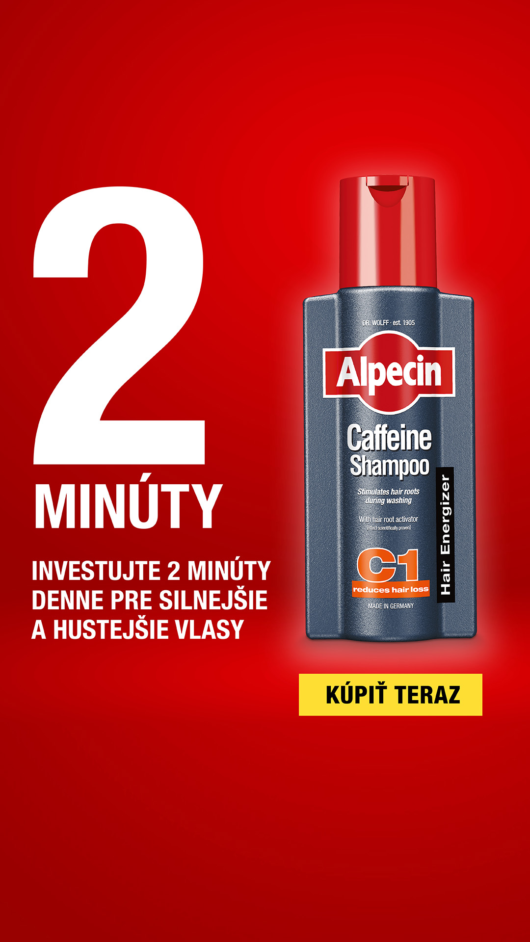 Alpecin Facebook ad from Mar 10, 2026