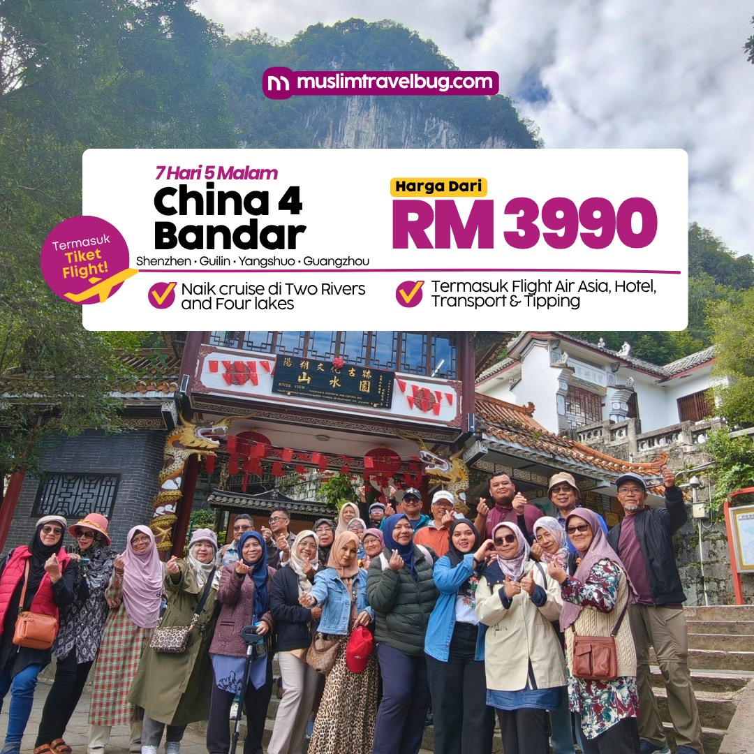 Muslimtravelbug.com Facebook ad: 7H5M China 4 Cities full tour