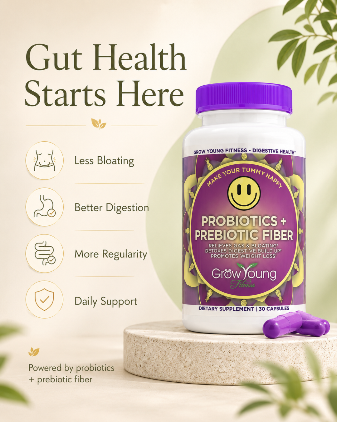 Grow Young Fitness Facebook ad