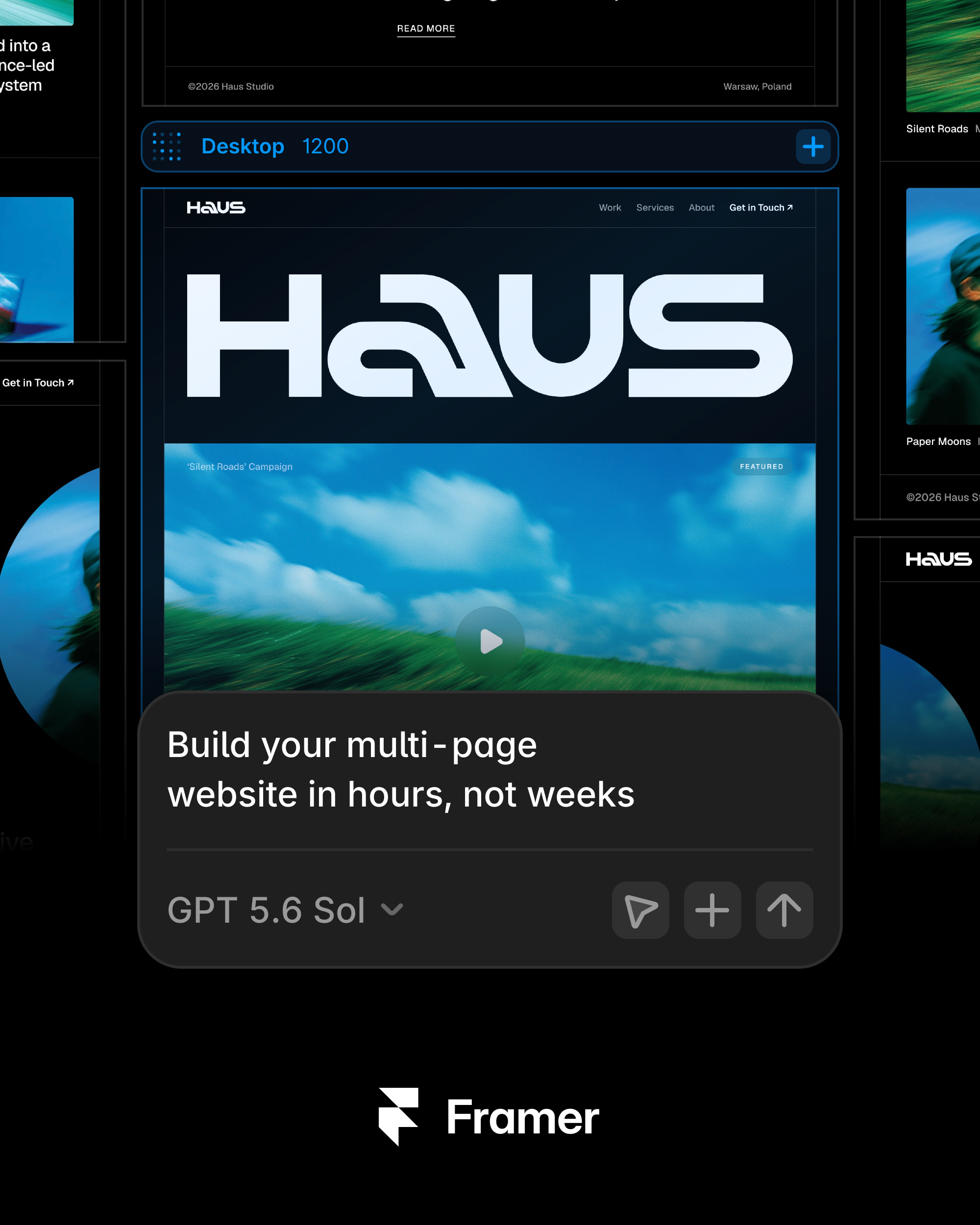 Framer Facebook ad