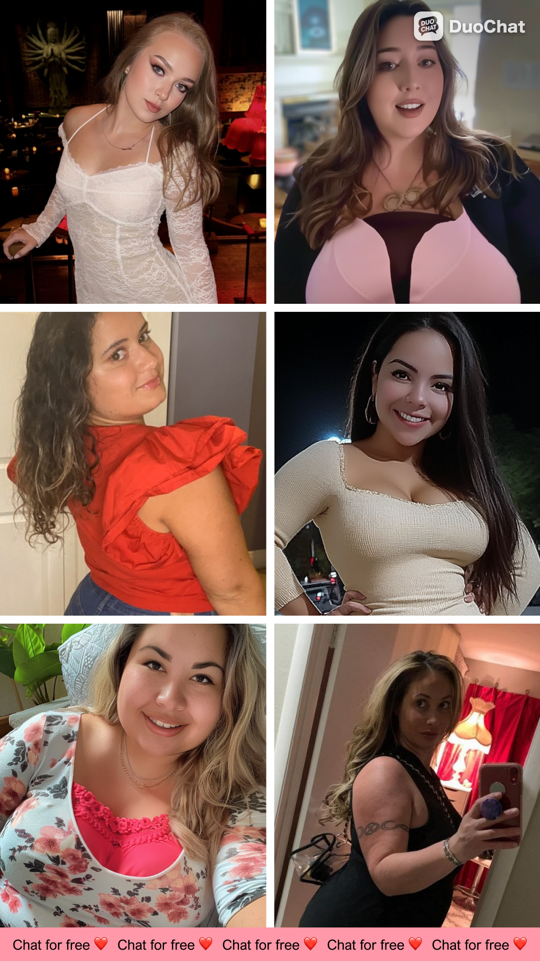DuoChat - Dating app Facebook ad