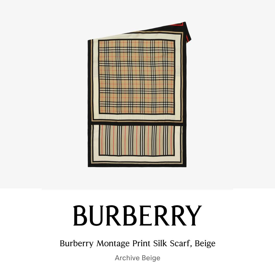 Burberry Facebook ad