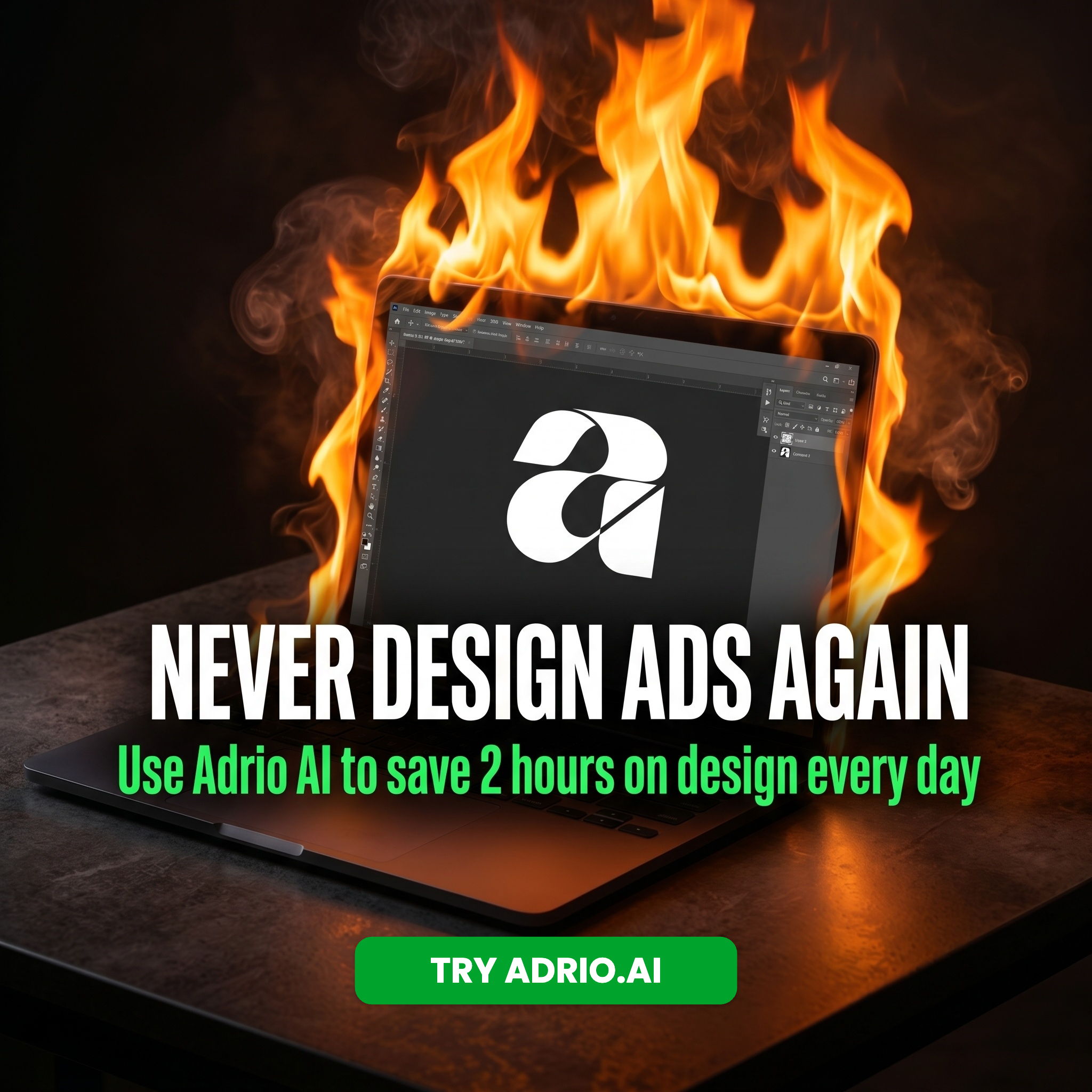 Adrio AI Facebook ad
