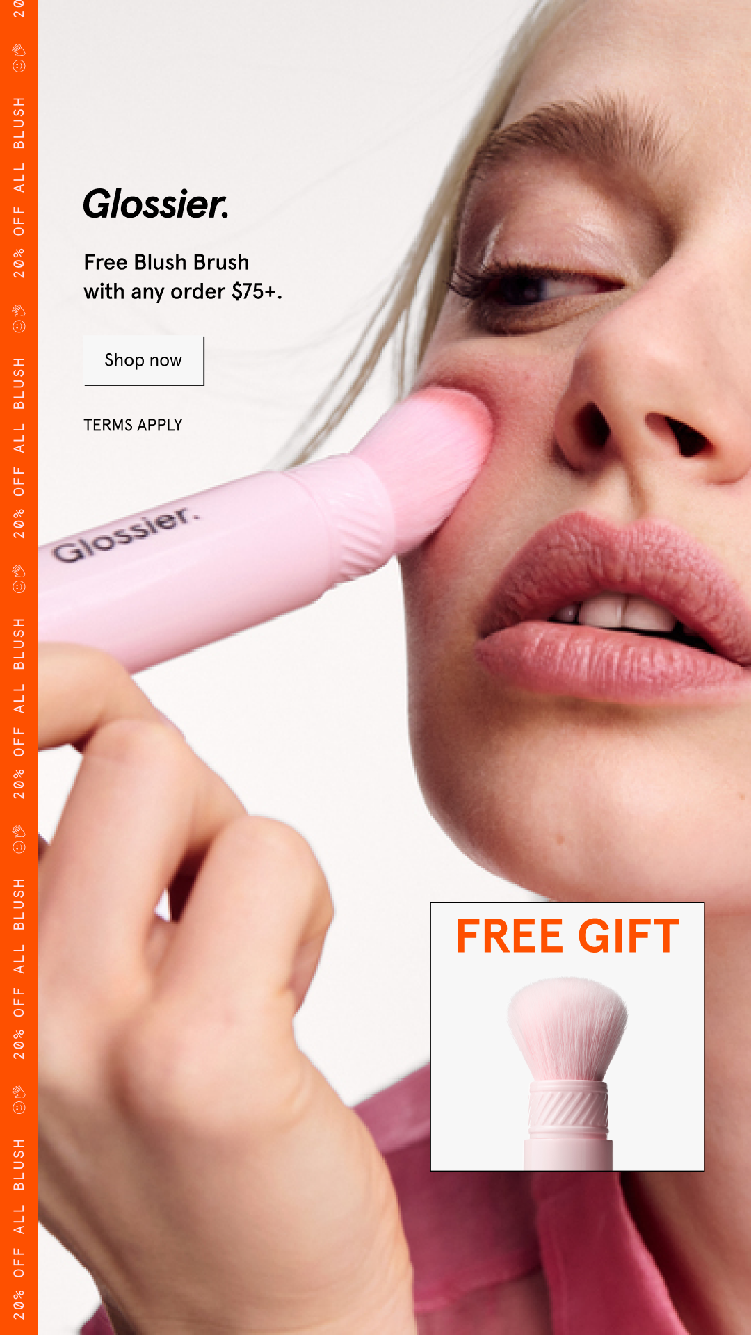 Glossier Facebook ad