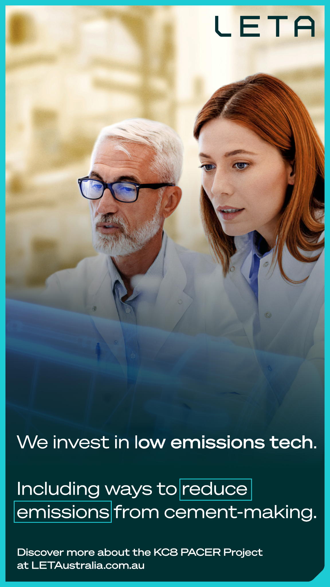Low Emission Technology Australia Facebook ad