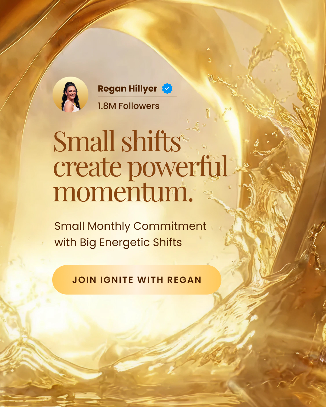 Regan Hillyer Facebook ad