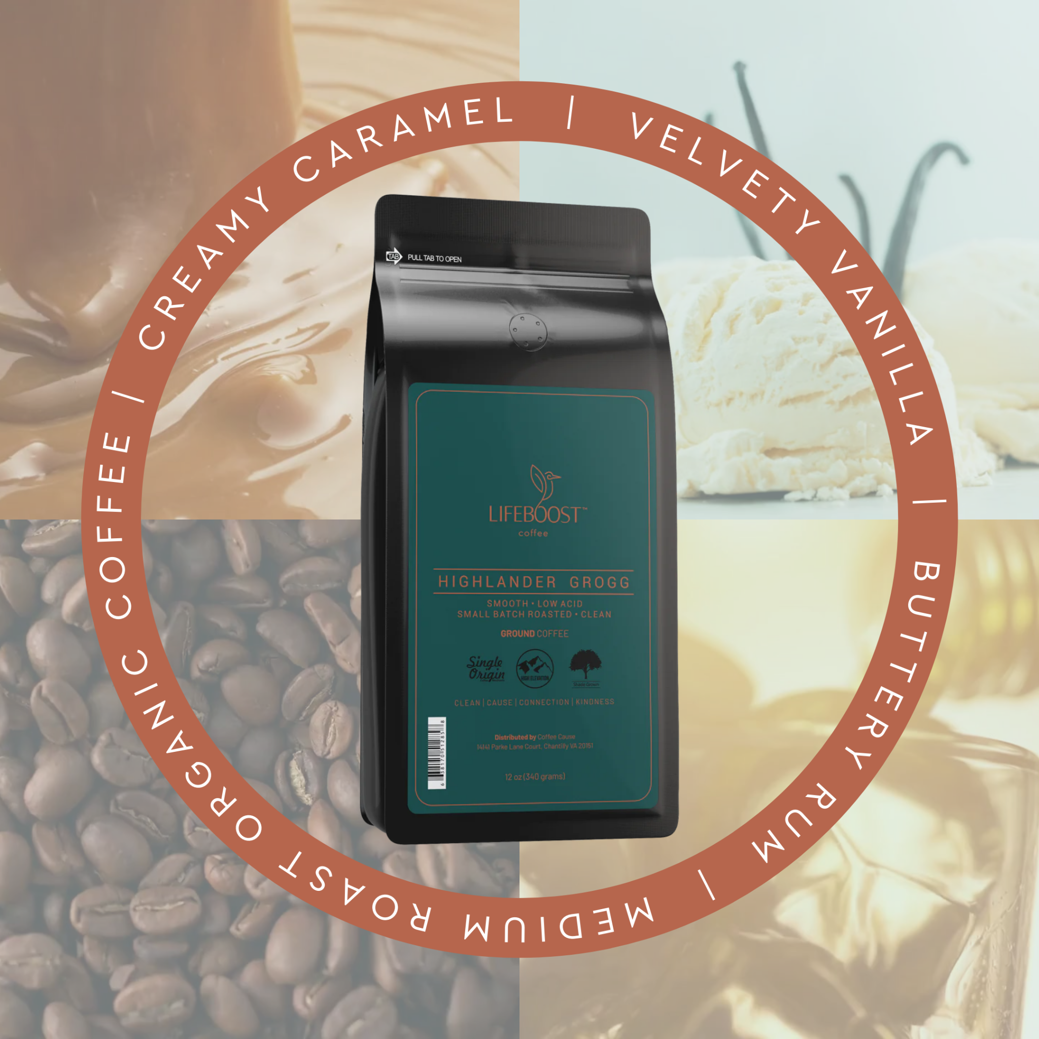 Lifeboost Coffee Facebook ad