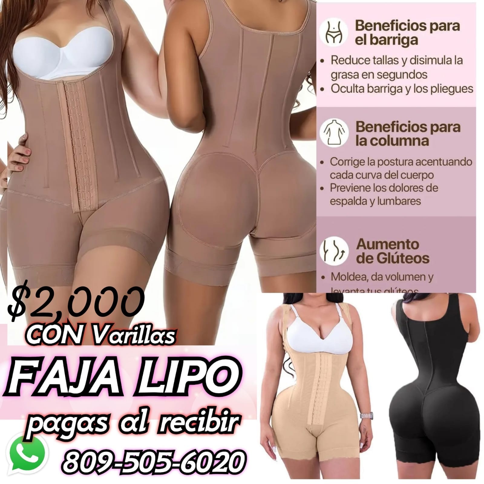 A TU Medida Facebook ad: PAGAS AL RECIBIR
