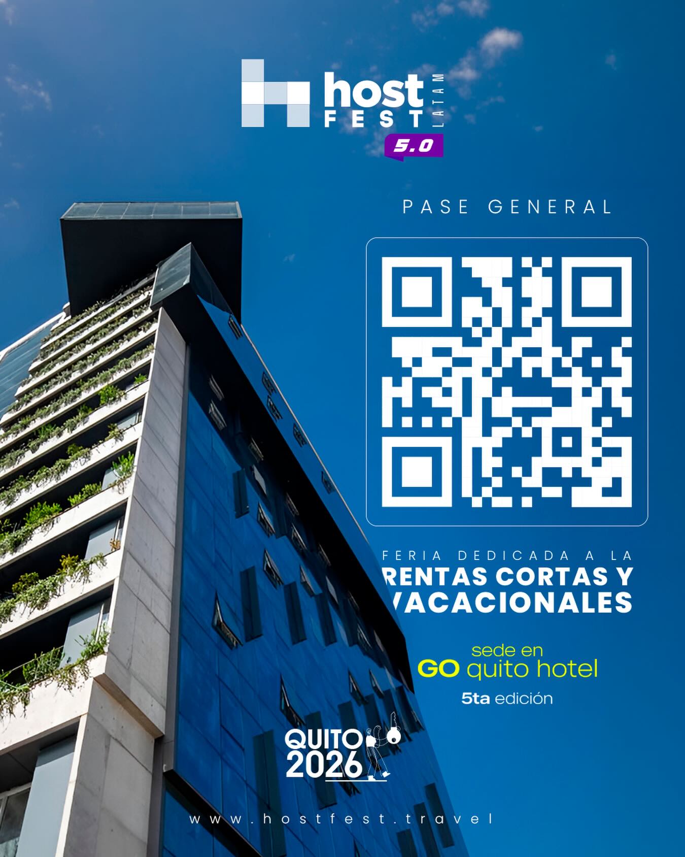host.fest Facebook ad: hostfest | Instagram | Linktree