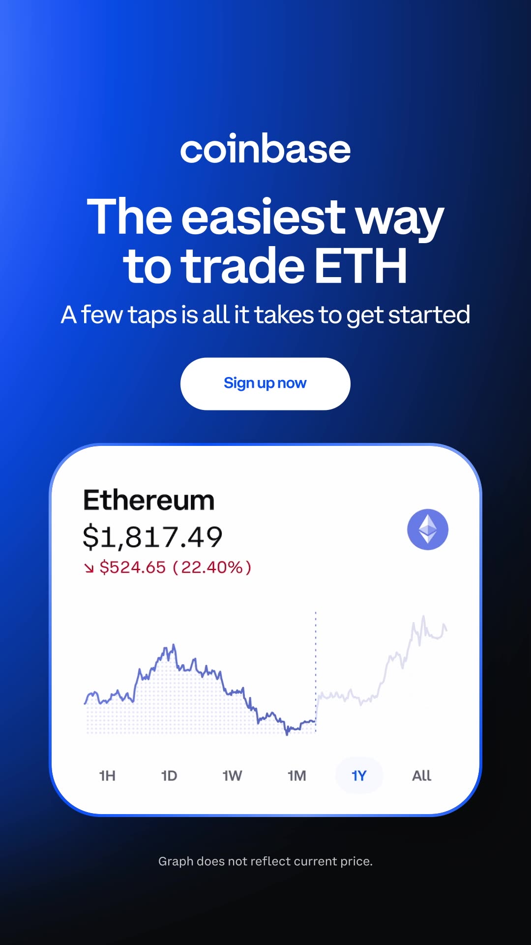 Coinbase Facebook ad: Simplify Ethereum with Coinbase