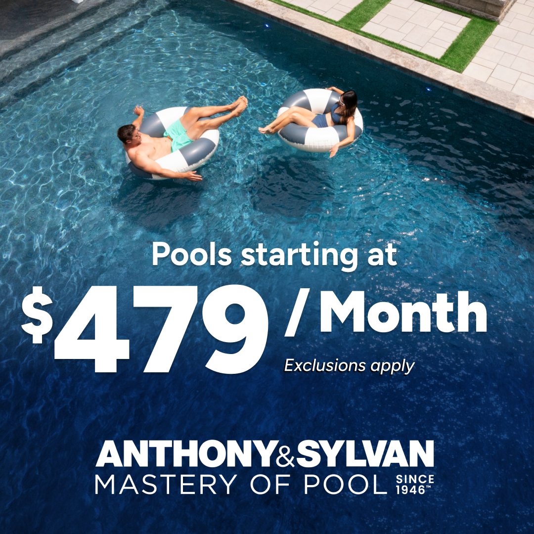 Anthony & Sylvan Pools Facebook ad