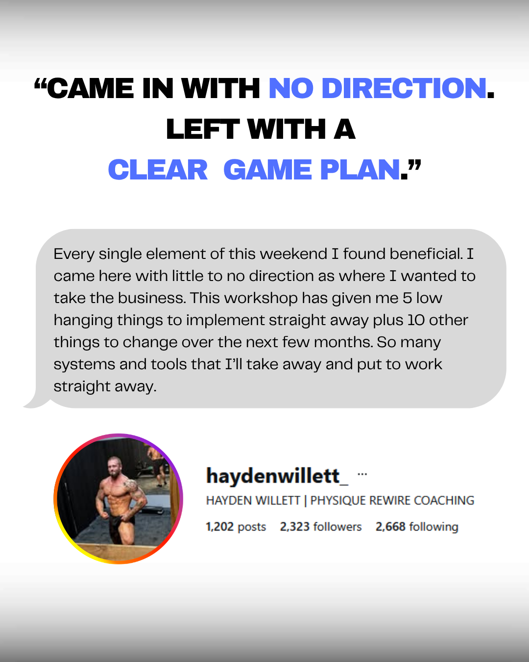 Rhys Livingstone Facebook ad from May 14, 2026