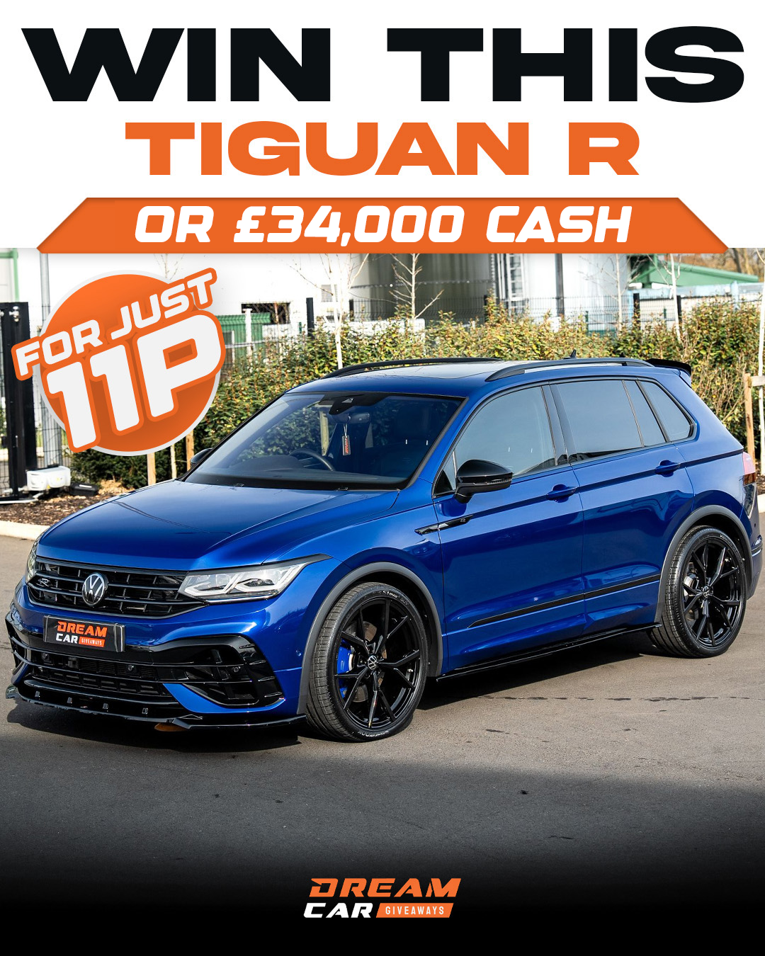 Dream Car Giveaways Facebook ad