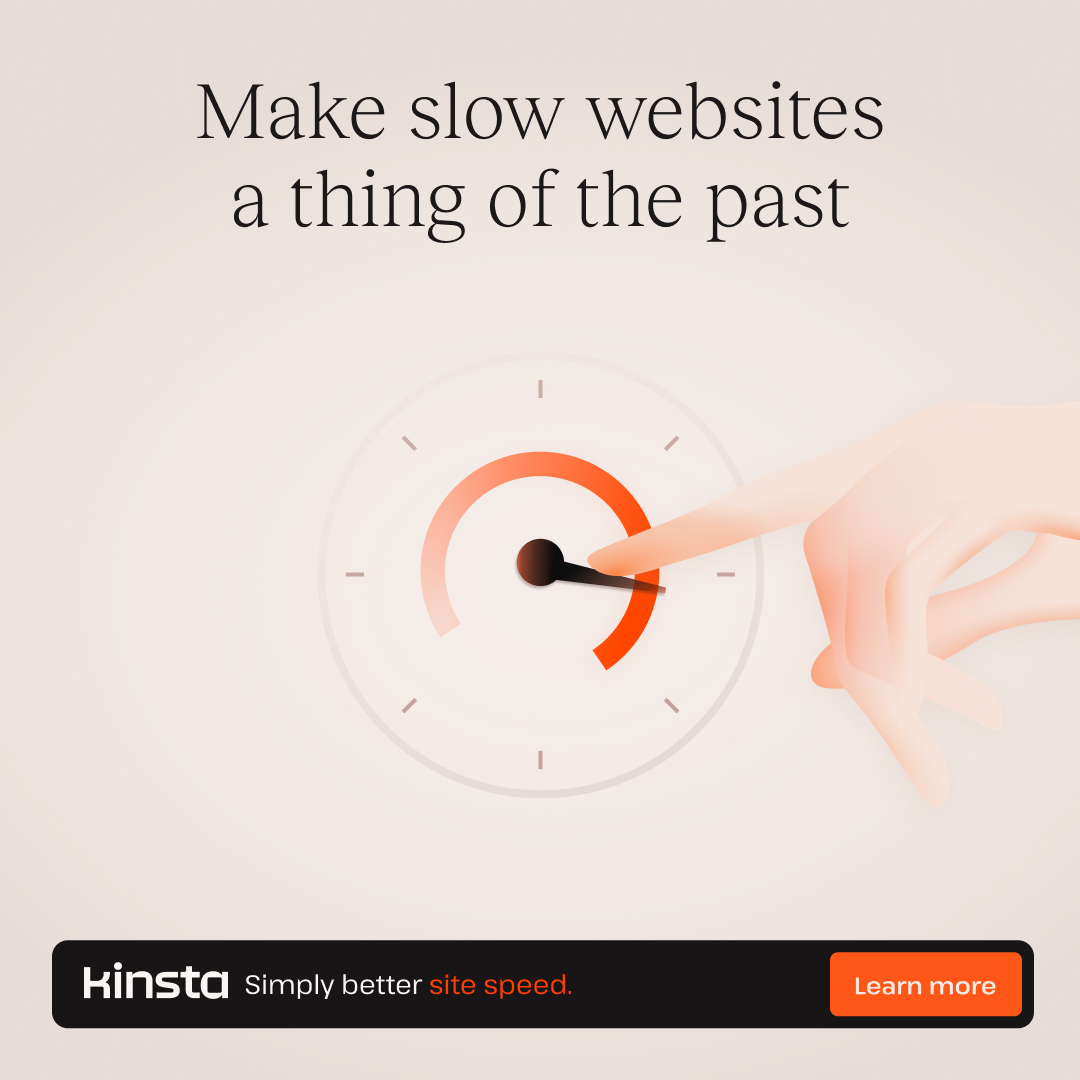 Kinsta Facebook ad