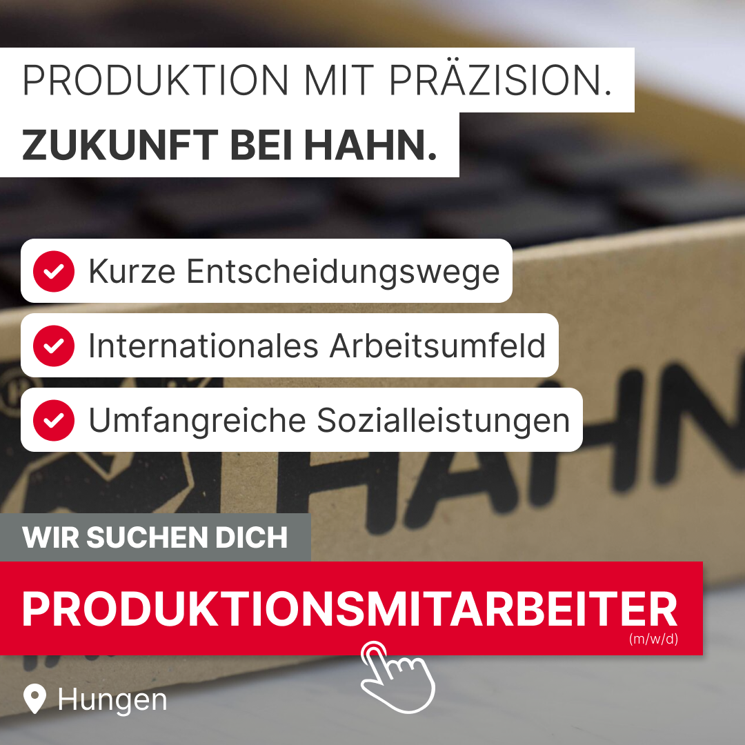 HAHN GmbH & Co.KG Facebook ad
