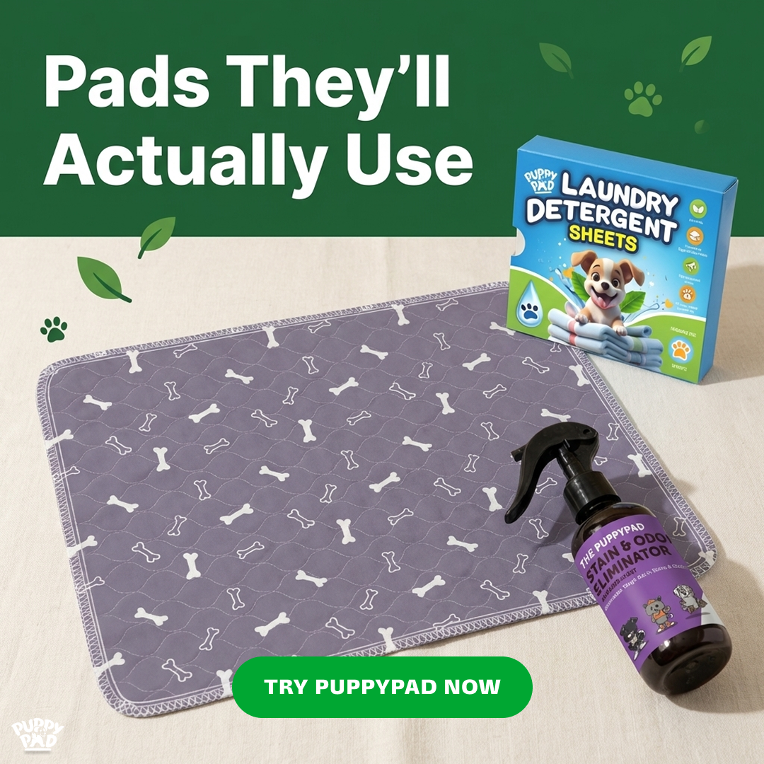 PuppyPad Facebook ad