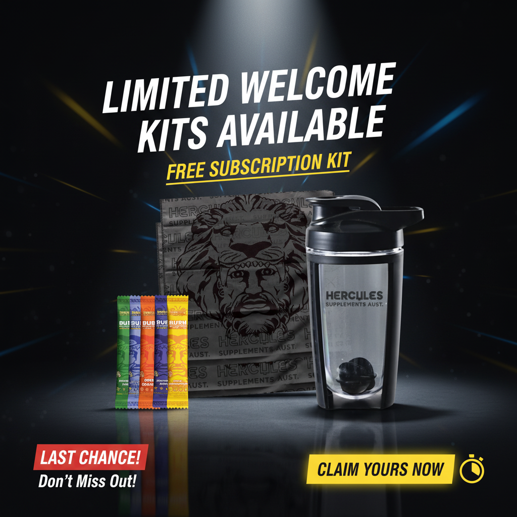 Hercules Supplements Aust Facebook ad