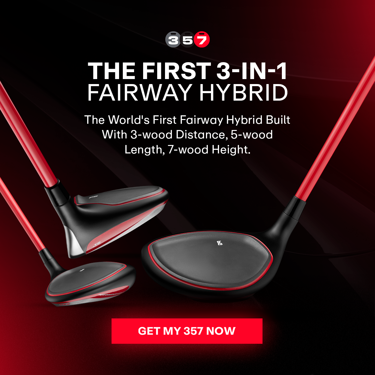 Performance Golf Facebook ad