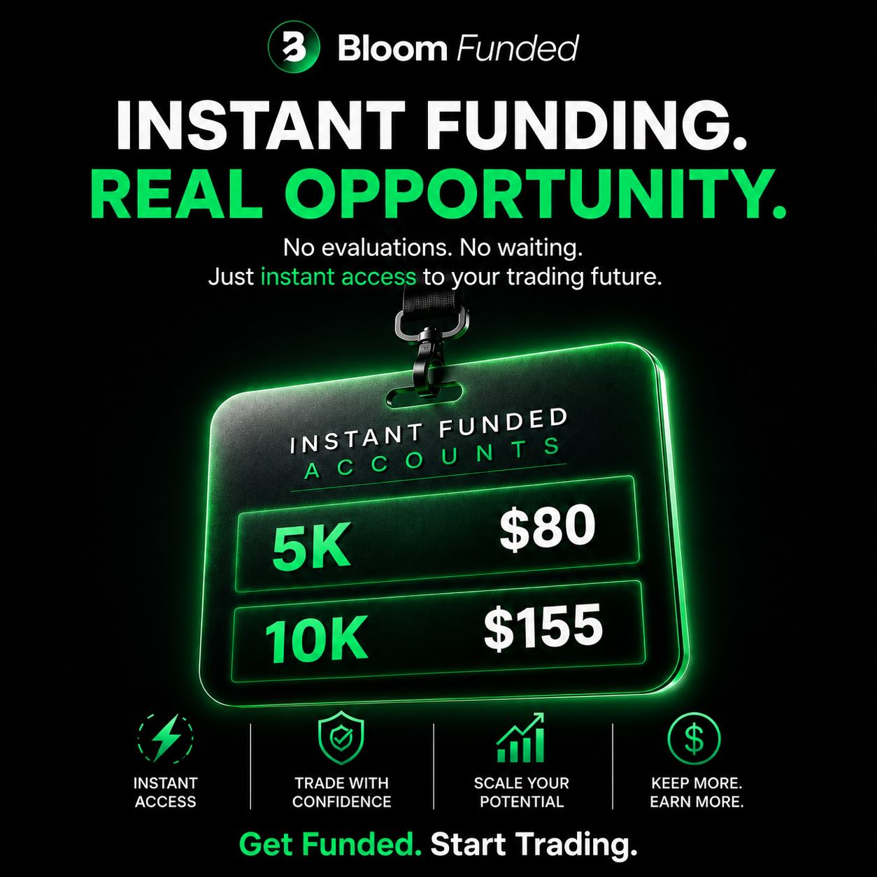 BloomFunded Facebook ad: Skip the evaluation.