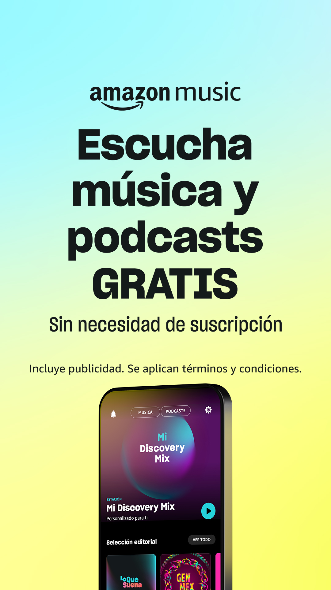 Amazon Music Facebook ad