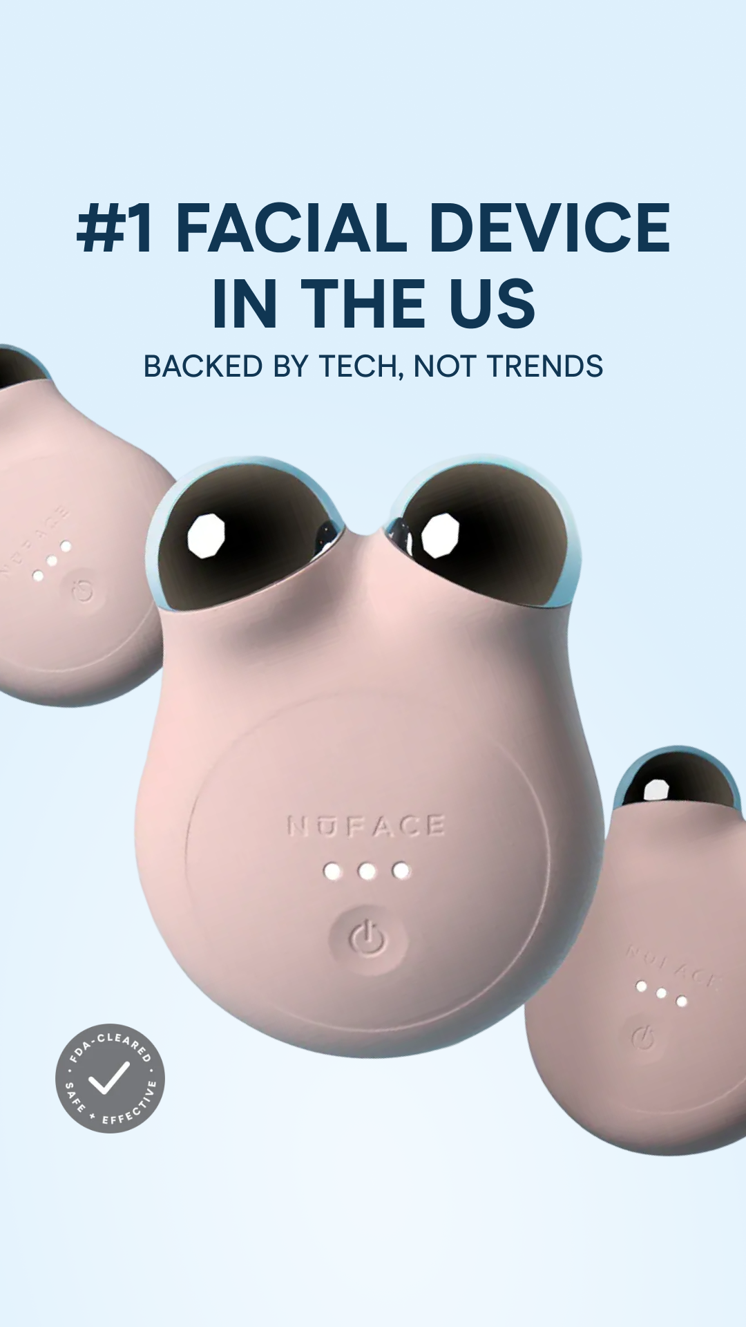 NuFACE Facebook ad