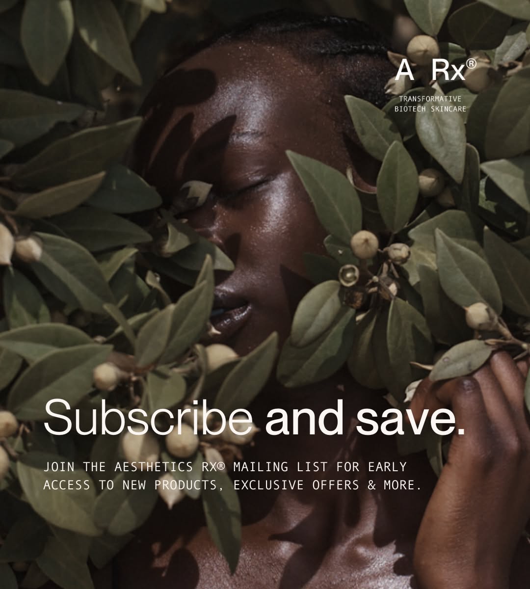 Aesthetics Rx Skincare Facebook ad
