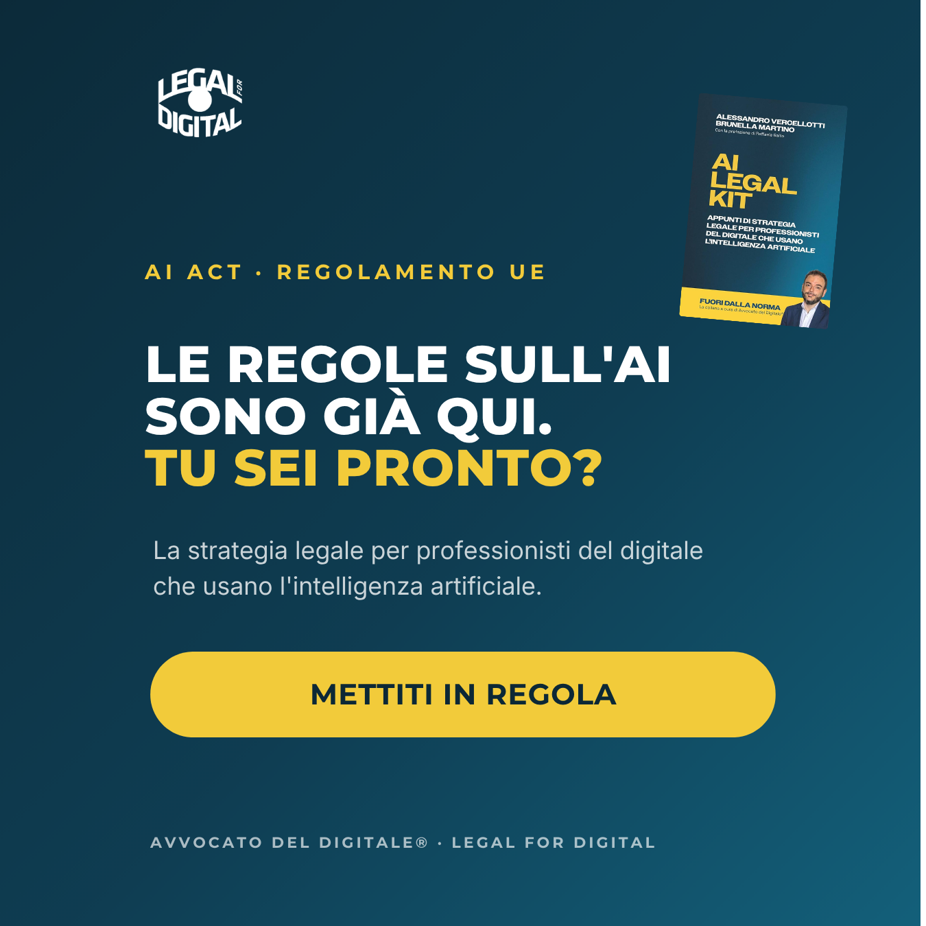Avvocato Alessandro Vercellotti Facebook ad: Non un libro da leggere. Un manuale da usare.