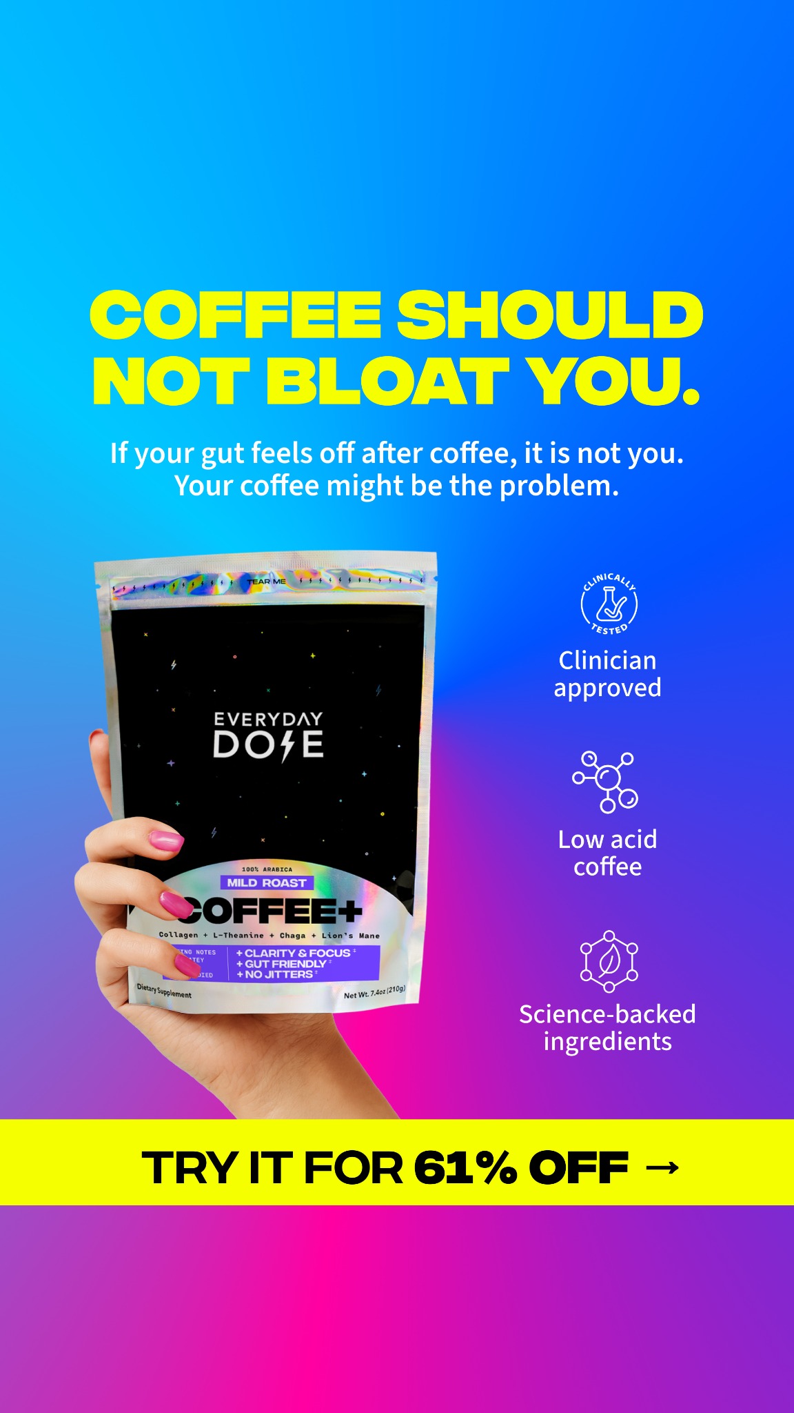 Everyday Dose Facebook ad