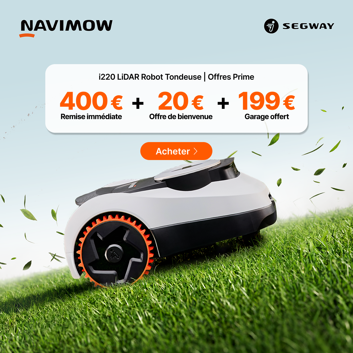 Segway Navimow FR Facebook ad
