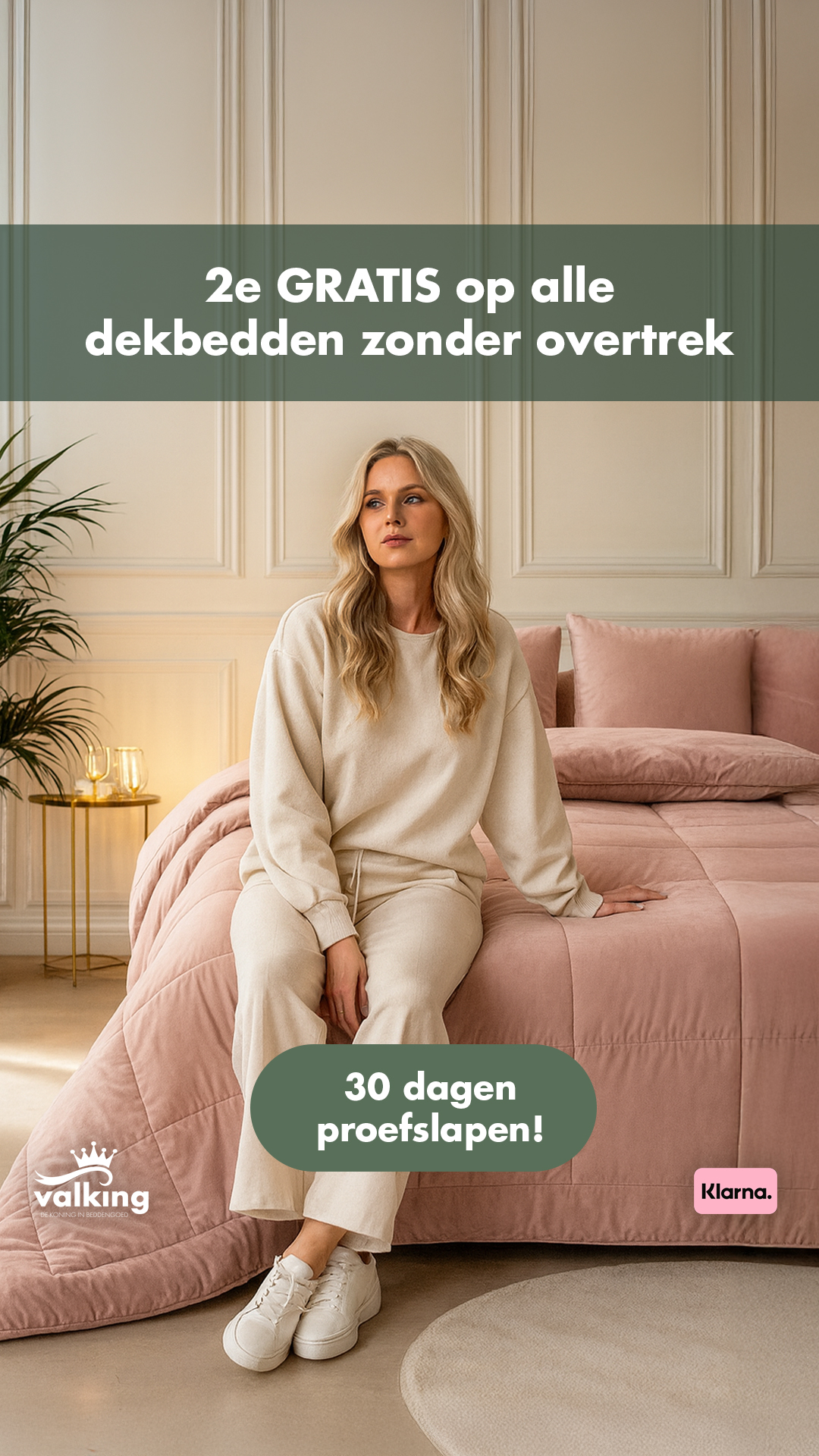 Valking Beddengoed Facebook ad from Mar 25, 2026