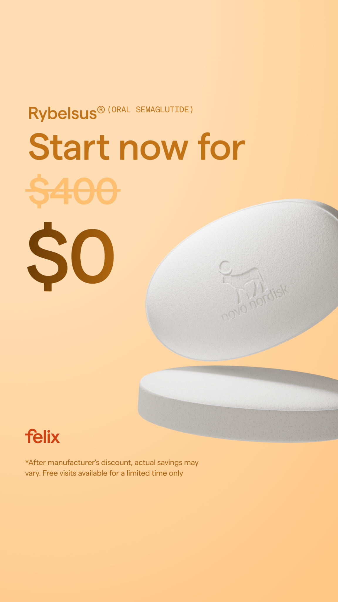 Felix Health Facebook ad