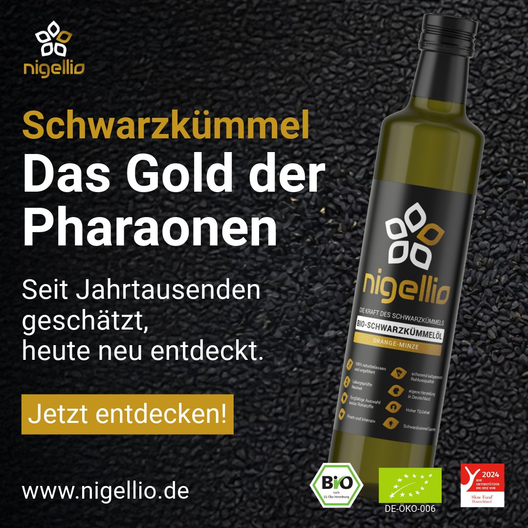 nigellio Facebook ad: Das Gold der Pharaonen, neu entdeckt für dich!