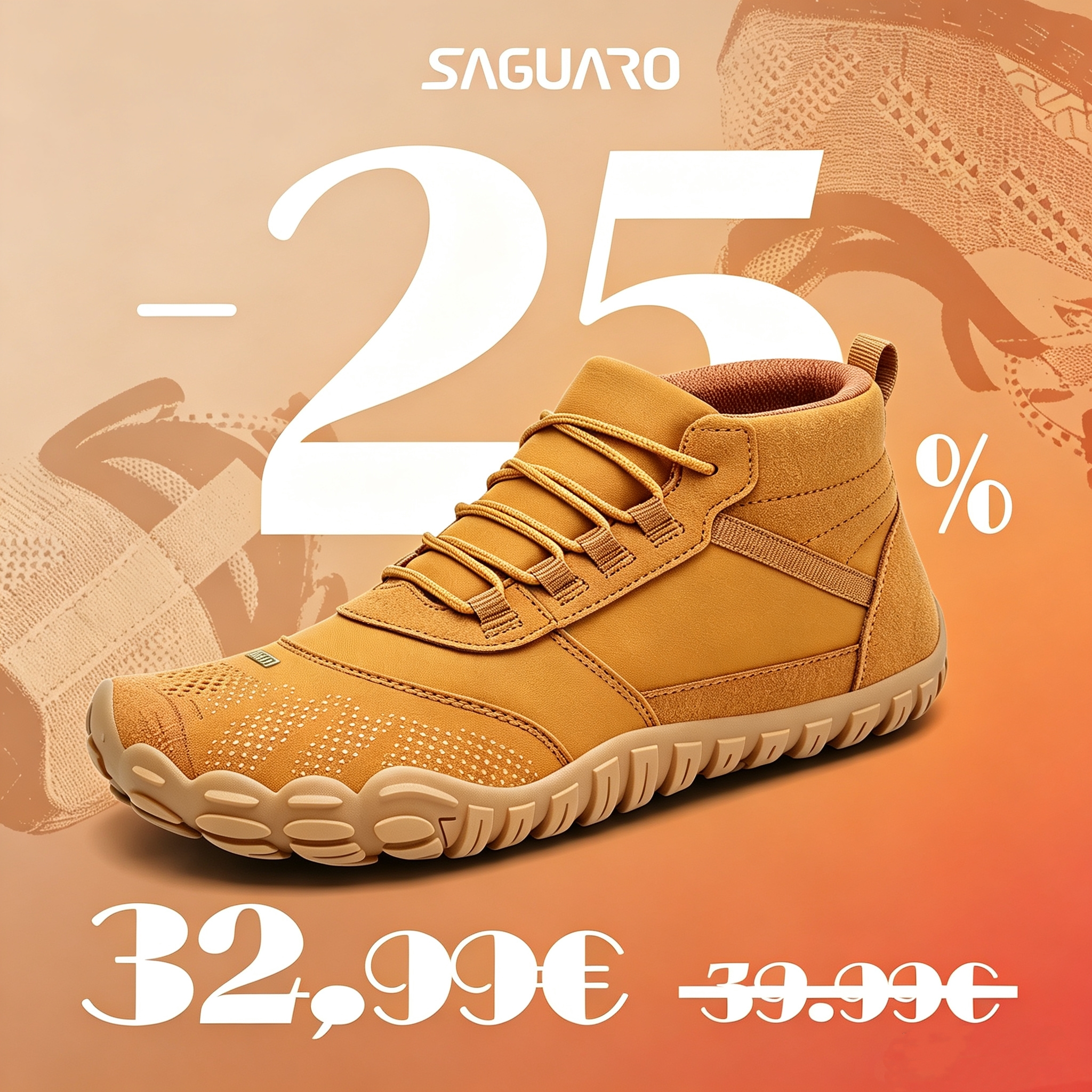 Saguaro Es Facebook ad: -25% de descuento directo