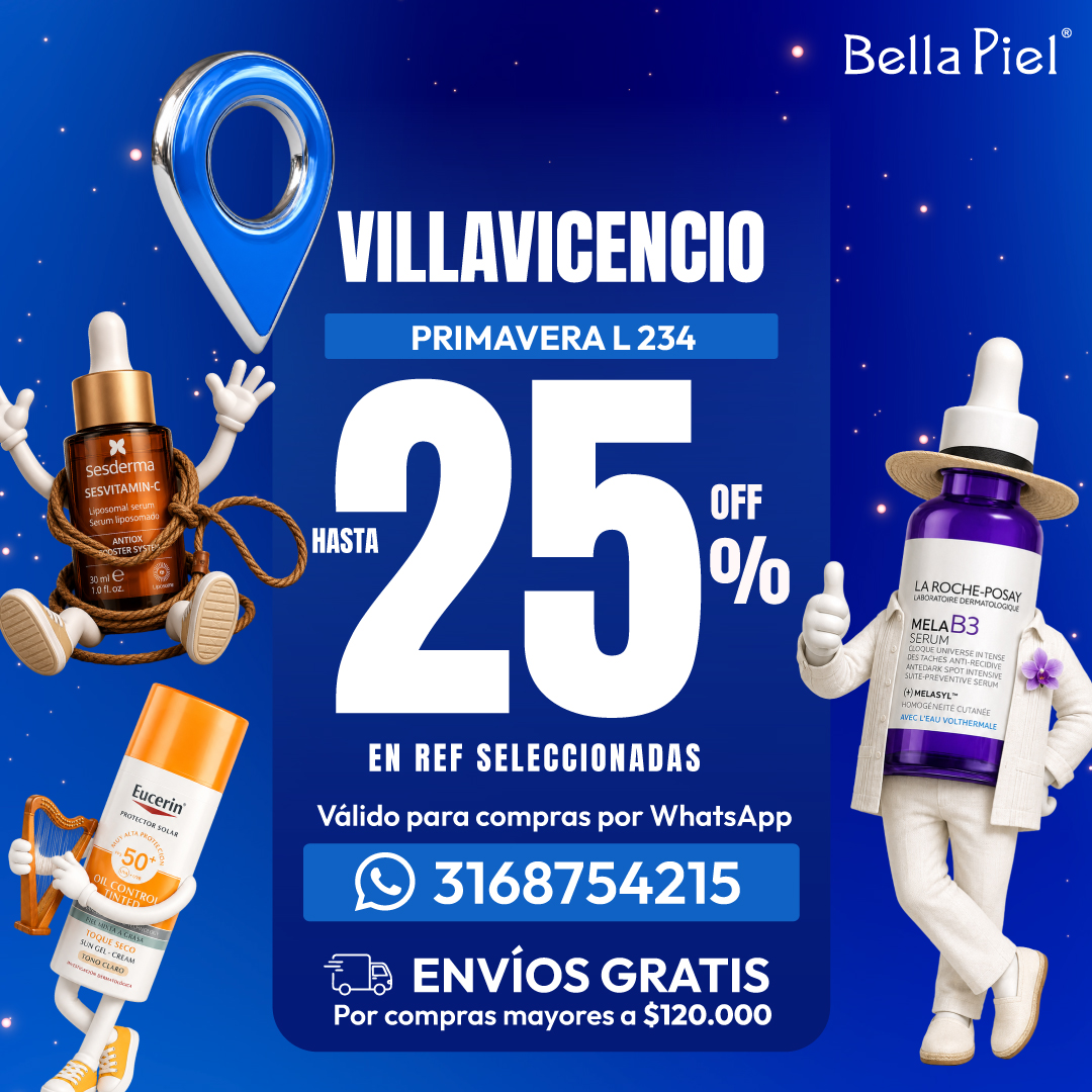 Bella Piel Facebook ad: Hasta 25% Off