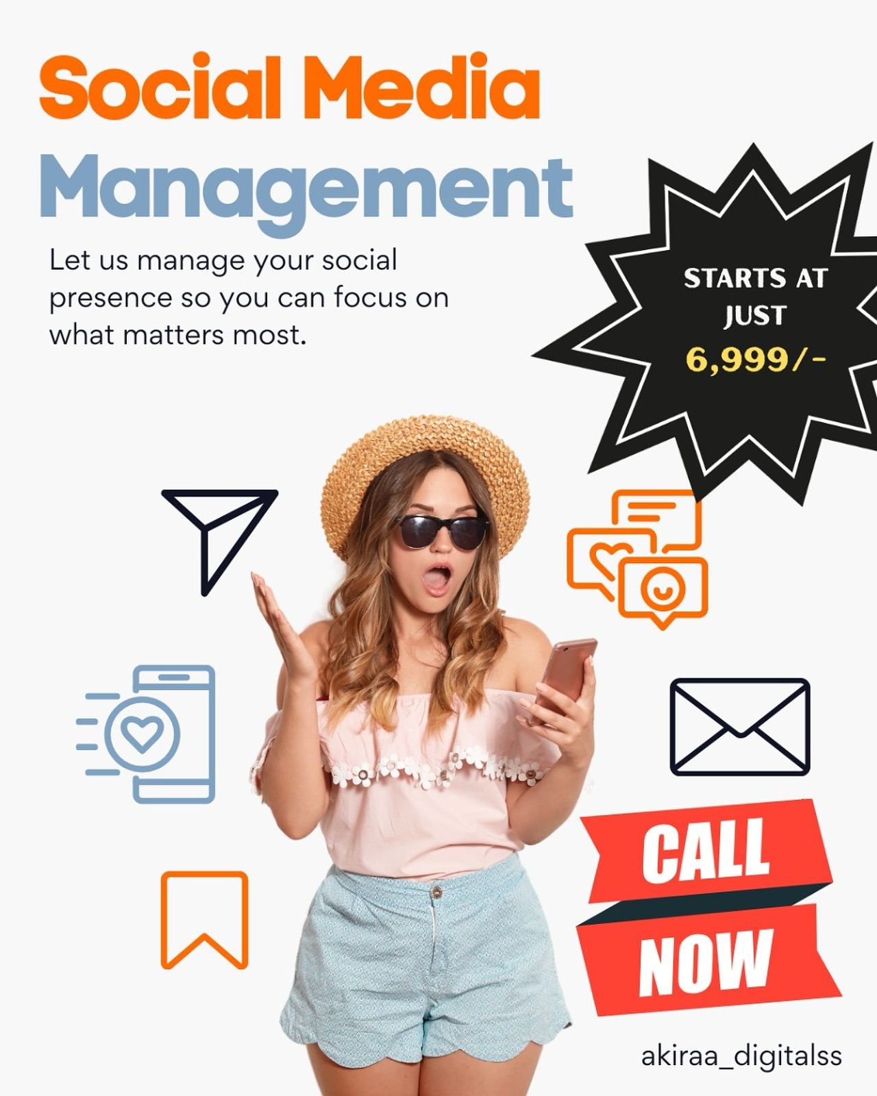 Akiraadigitalss Facebook ad: Grow your brand while we handle the clicks…