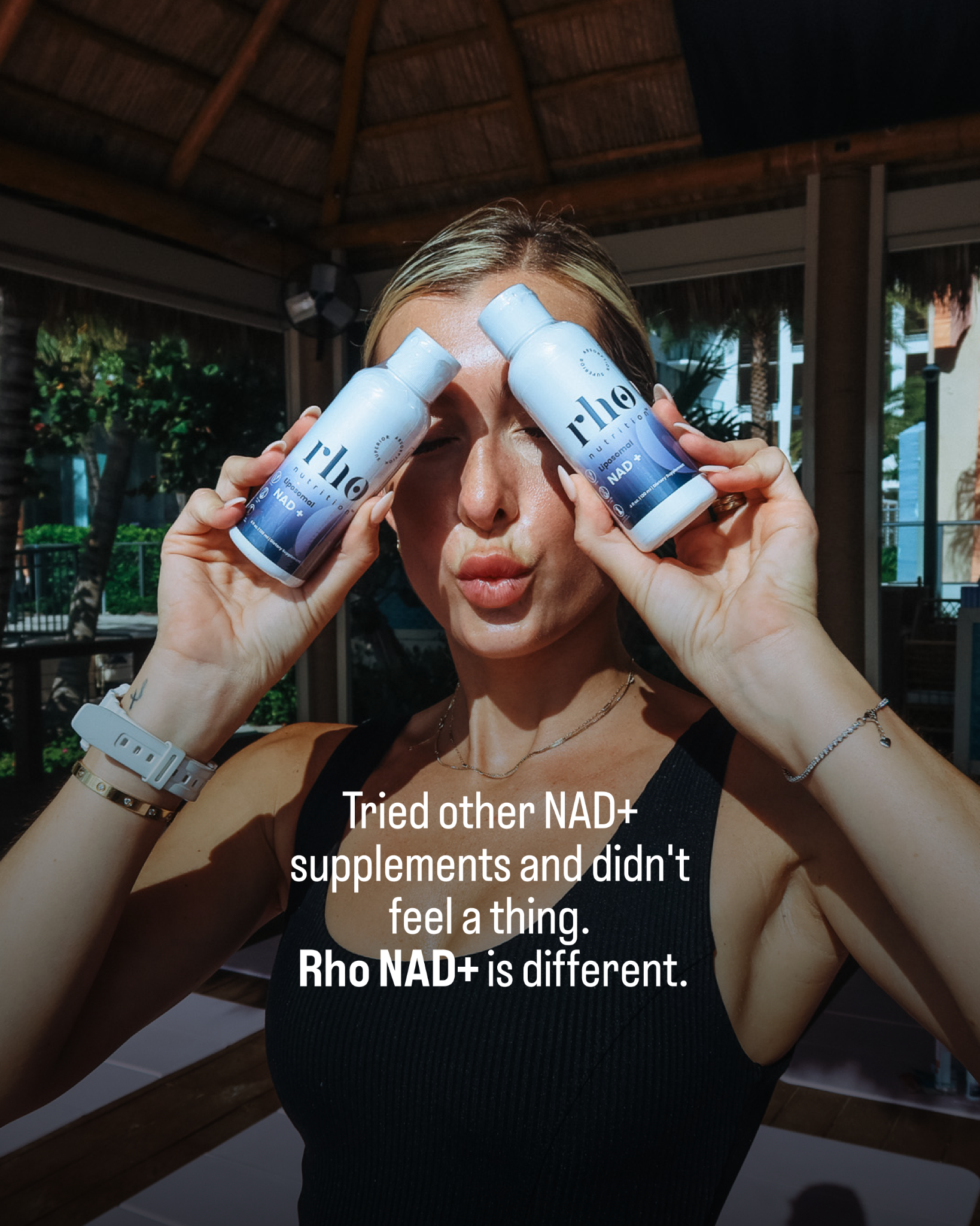 Allegra Paris Facebook ad: Try Liposomal NAD+