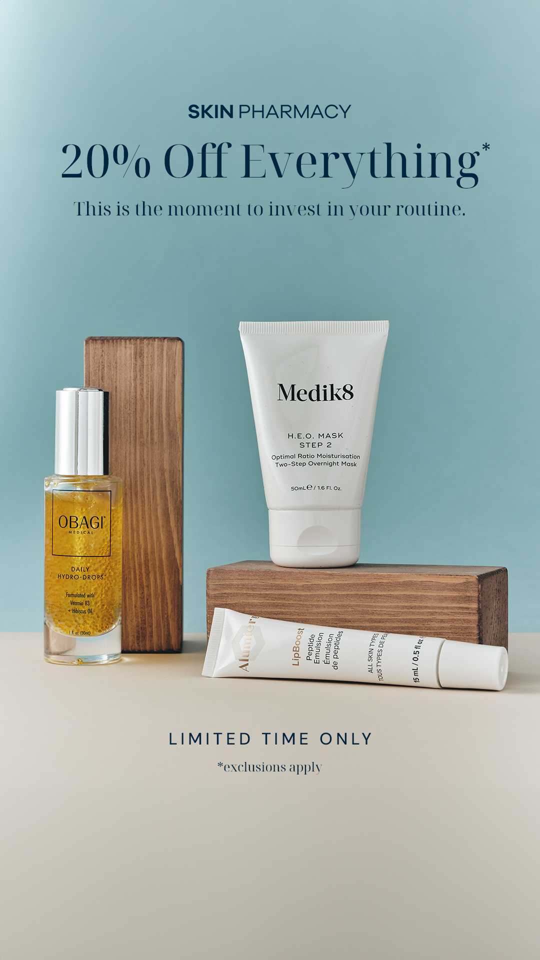 Skin Pharmacy Facebook ad