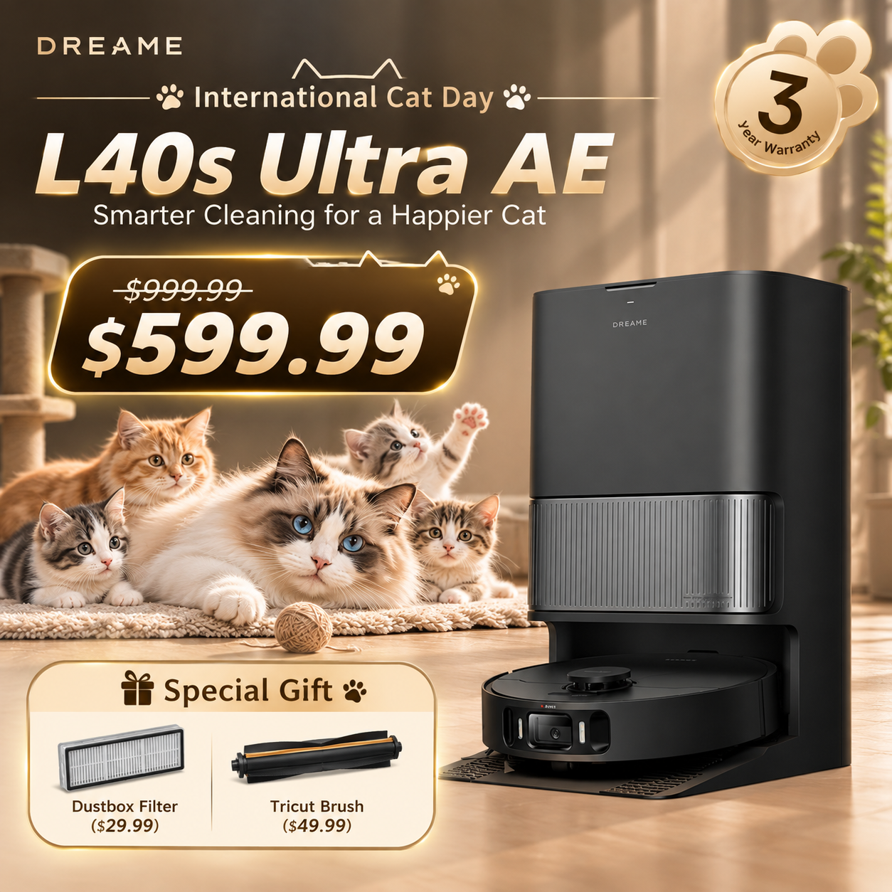 Dreame.us Facebook ad
