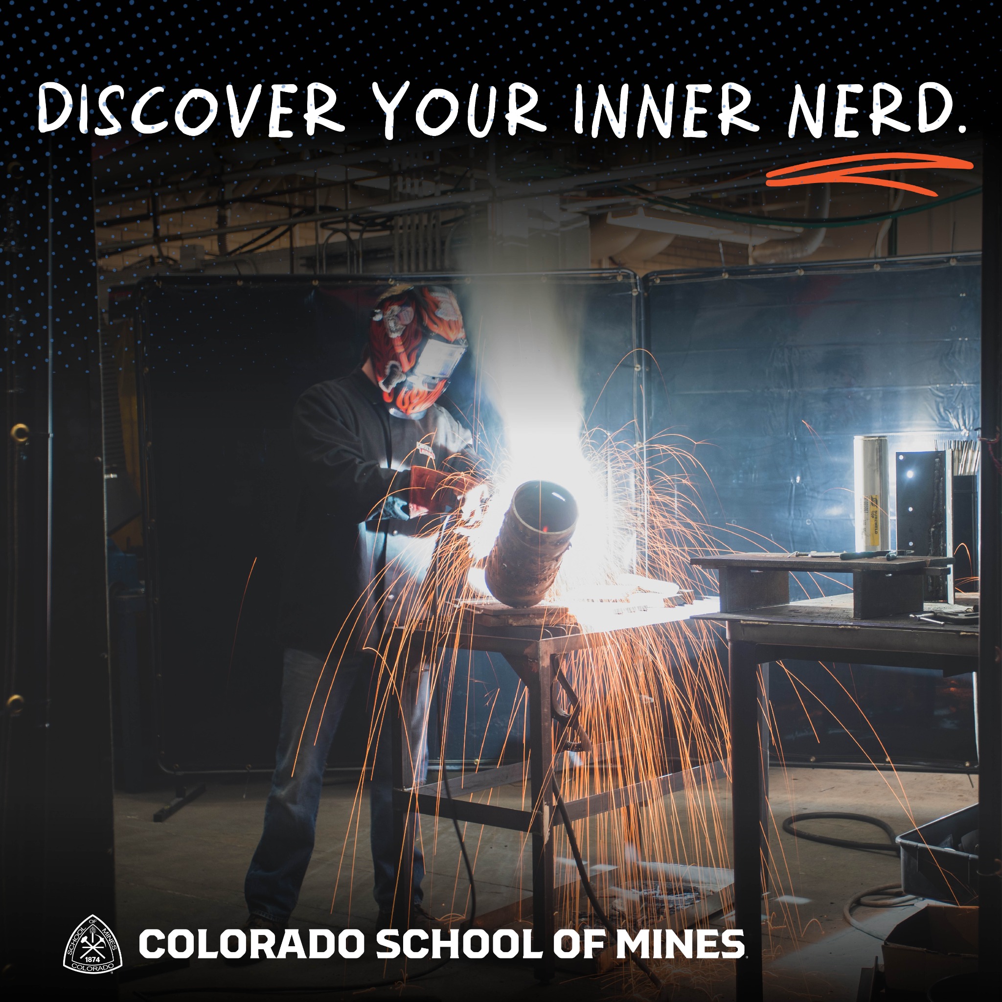 Colorado School of Mines Facebook ad: Take your free quiz.