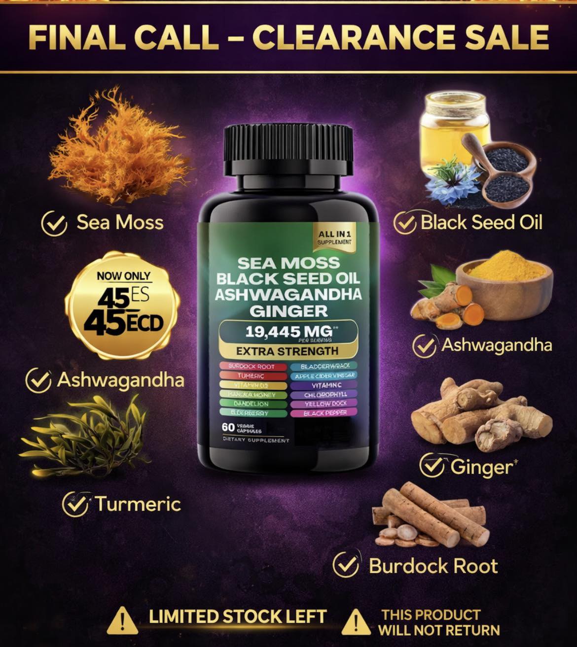Kitae Blaq Luxe Facebook ad from Apr 2, 2026