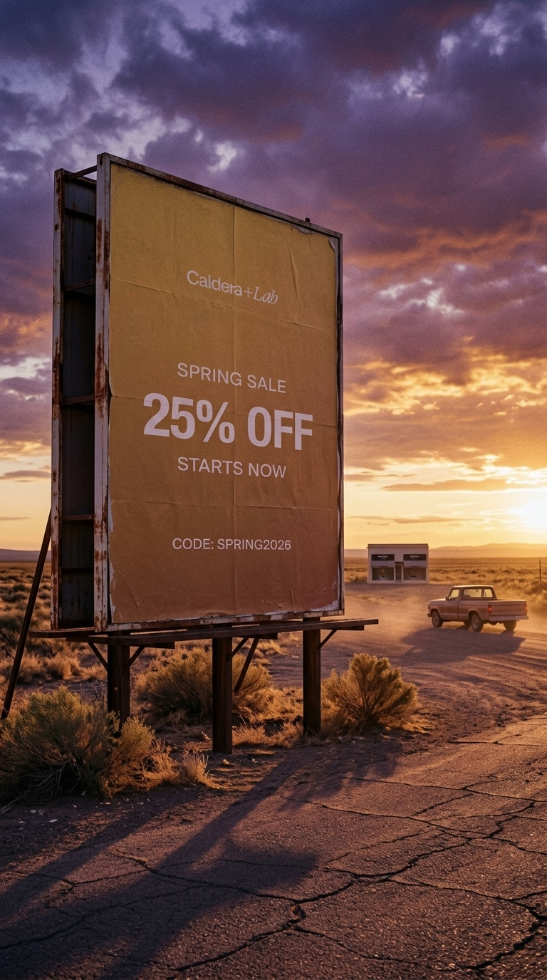 Caldera + Lab Facebook ad