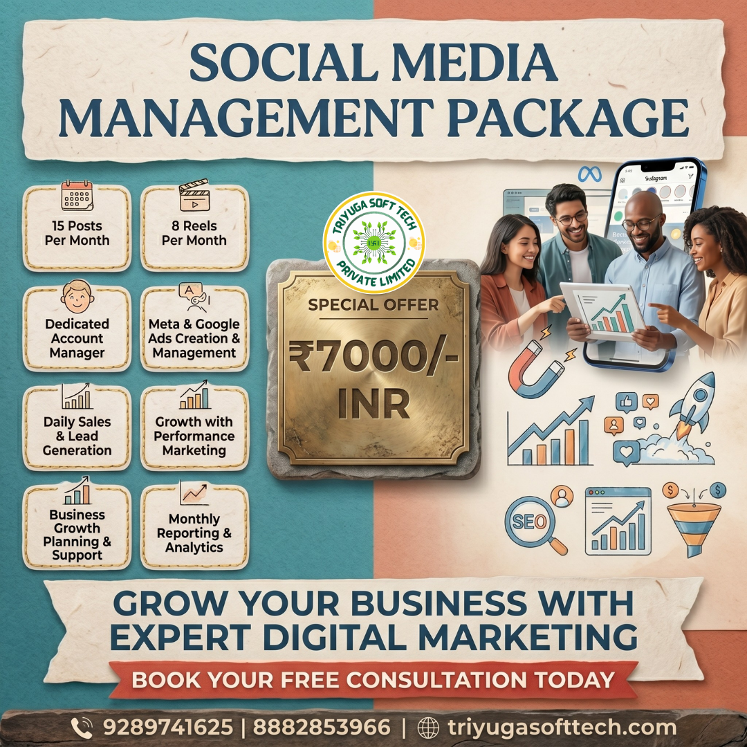 Triyuga Soft Tech Pvt Ltd Facebook ad