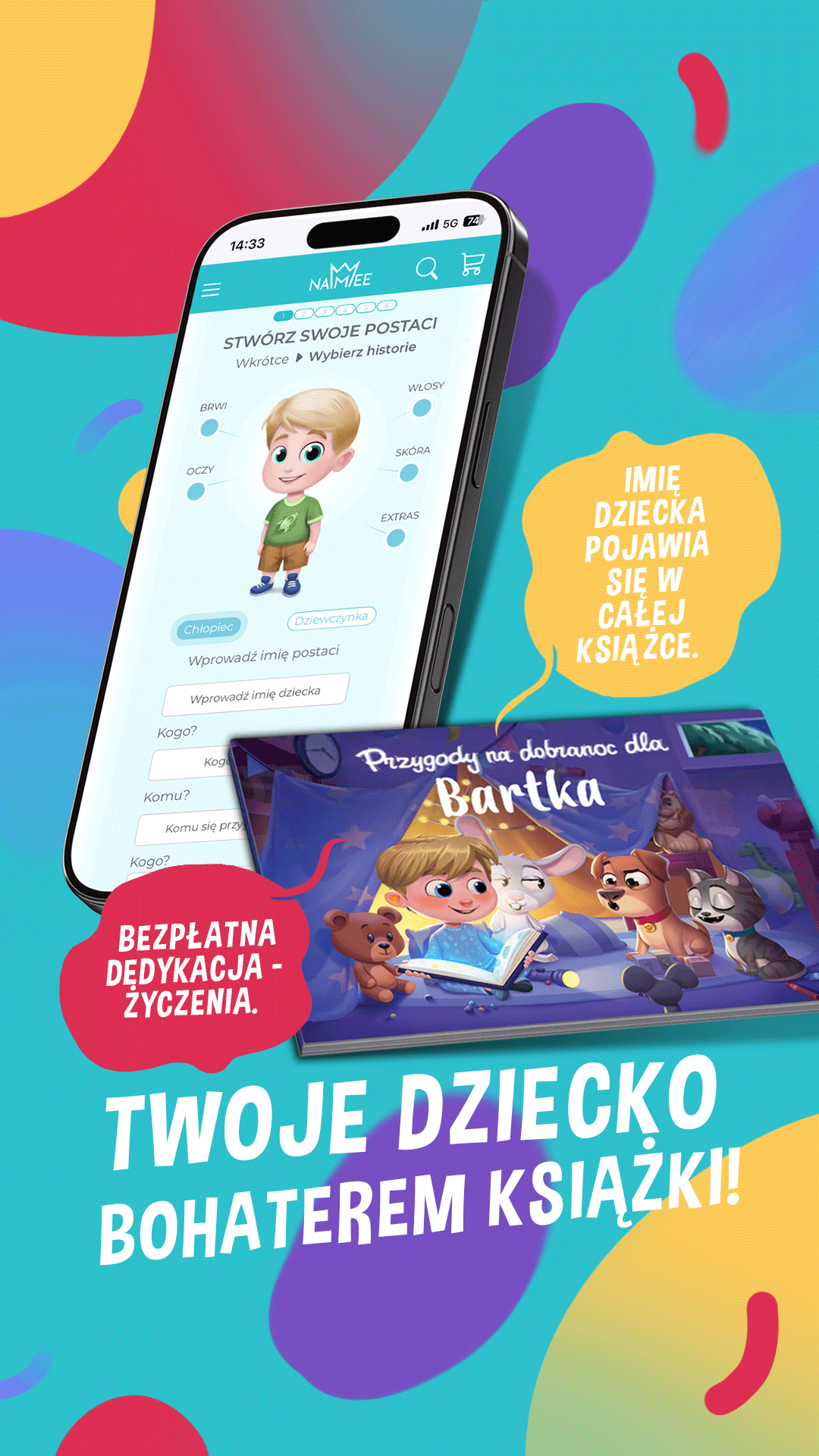 NAMEE Polska Facebook ad from Aug 14, 2025