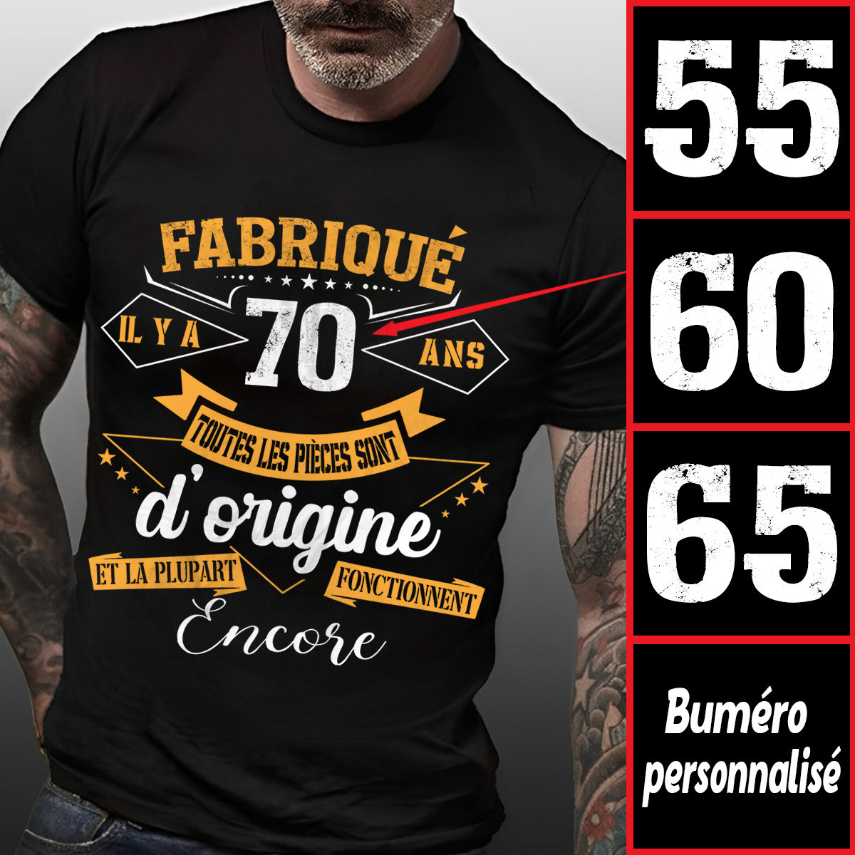 Eu Gift Store-fr Facebook ad: Ce t-shirt personnalisé est le cadeau parfait!